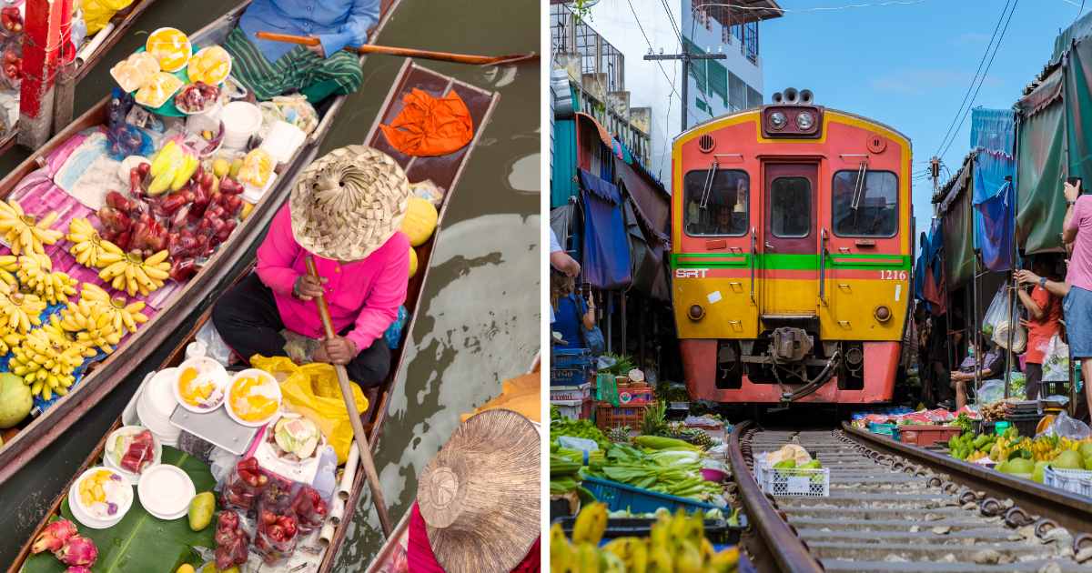 Marché Flottant de Damnoen Saduak